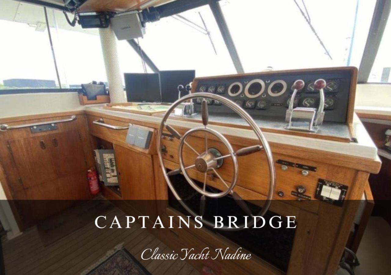 Classic Yacht Nadine In Poole Harbour, Dorset, With A Hot Tub Jacuzzi Kültér fotó
